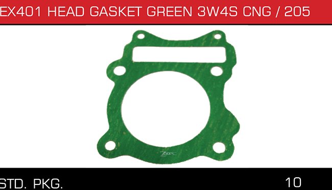 EX401 HEAD GASKET GREEN 3W4S CNG 205